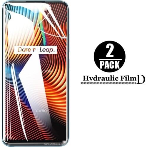 2PCS Protective Hydrogel For realme 7i global Screen Protector Soft Film on for oppo realme 7 i i7 real me Camera Tempered Glass