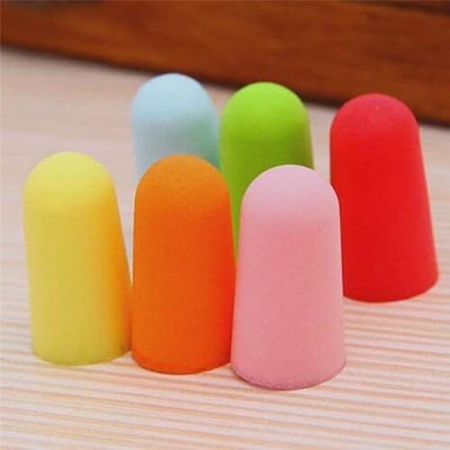 10Pairs/set Tapered Travel Sleep Noise Reduction Prevention Earplugs Swim Soft Foam Ear Plugs Sound Insulation Ear Protection