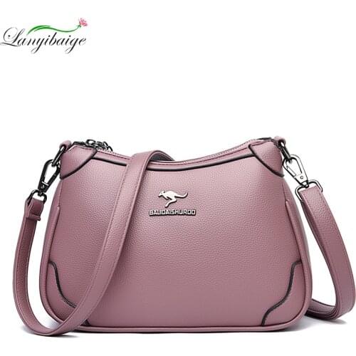 2021 New Designer Design Solid Color Shoulder Bag Comfortable Feel Fabric Female Messenger Bags Fashion Girl Retro Trendy Style