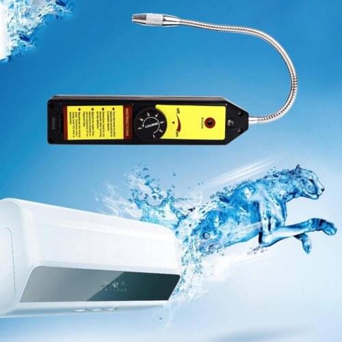 50% Hot Sales Refrigerant Detector High Sensitivity Low Power Consumption Plastic Precise Gas Leak Detector for Detecting Haloge