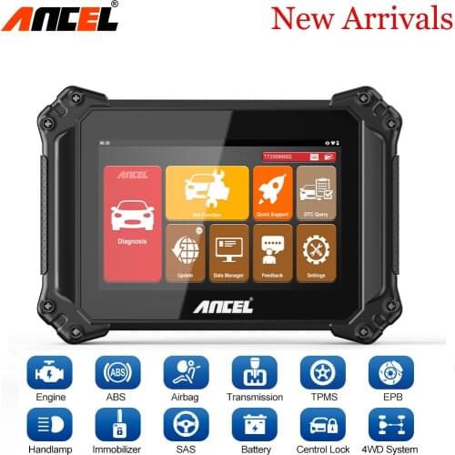 ANCEL V6 OBD 2 Automotive Scanner Oil EPB ABS DPF 15 Special Function Auto Code Reader Scanner Full System Lifetime Free Update