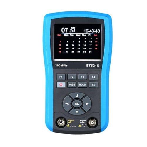 Eone ET521S Digital Handheld Oscilloscope Scopemeter Multifunction Oscilloscope 50MHZ DSO 10Hz-156kHz Signal Channel
