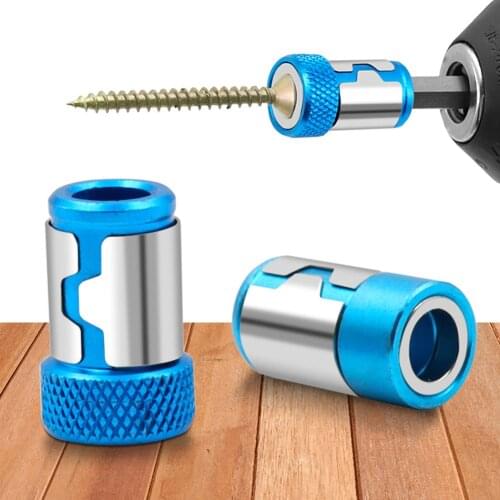 Electric Drill Magnetic Ring Bit Metal Screwdriver Head Steel Sleeve Nutdrivers Bit 7mm Screwdriver Bits Anti-Corr