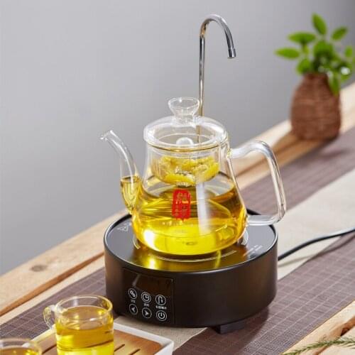 Electric ceramic stove home desktop automatic power-off mini small tea maker smart teapot automatic pumping