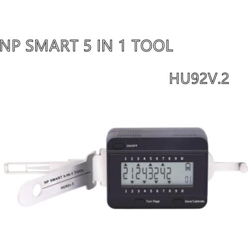 NP Tools Smart 5 In 1 Tool HU92V.2 HU92 V.2 With LED Indicator Light Locksmith Tools Auto Locksmith Repairing Tool