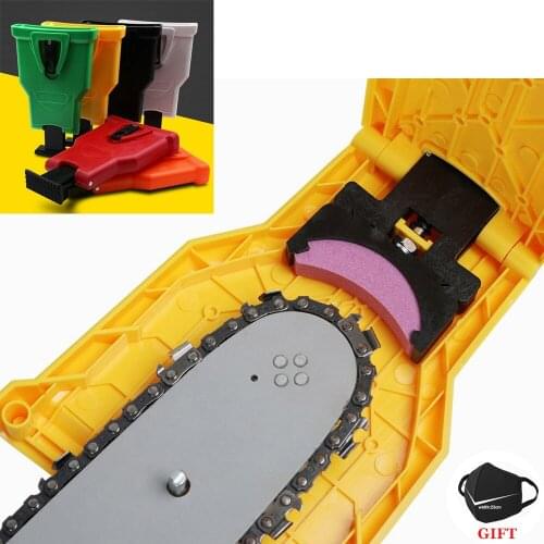 Chainsaw Teeth Sharpener Professional Woodworking Chain Saw Blade Sharpener Kit Electric Power Chainsaw Chain Sharpener Tools