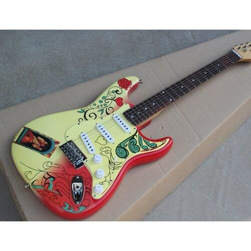 Classic 6 string electric guitar can be customized