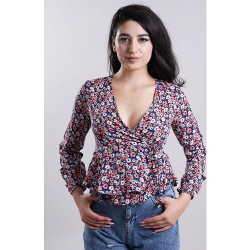 Блузки с принтом MANGAMODA China At AliExpress