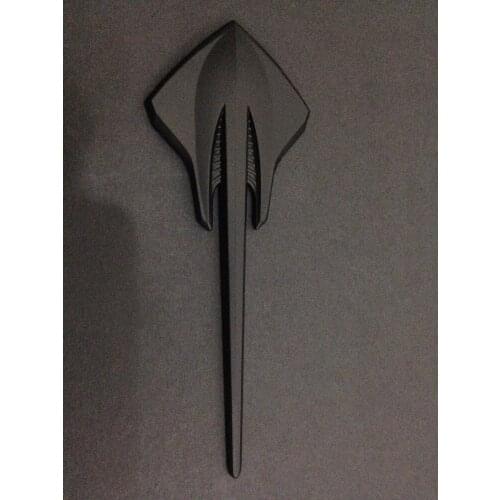 Matte black STINGRAY C7 FENDER EMBLEM BADGE -50 pcs