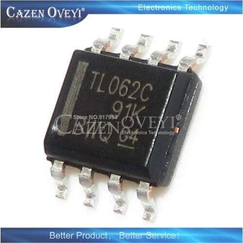 10piece TL062CDT TL062C TL062 062C SOP-8 new original In Stock