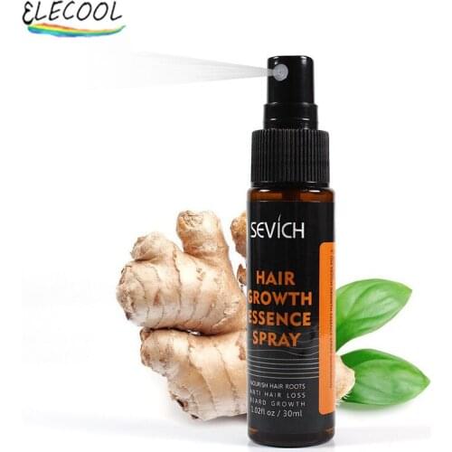 ELECOOL New Hair Growth Spray Fast Grow Hair Oil Hair Loss Treatment For Thinning Hair Products Hair Care For Men Women Set 30ml