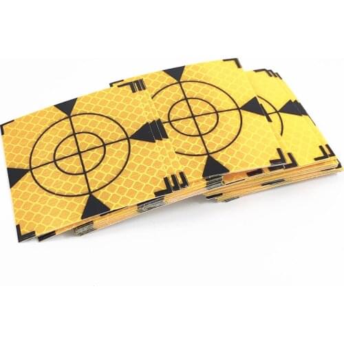 New Yellow Reflector Sheet Reflective Tape Target for Total Station