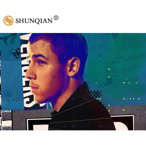 Custom nick jonas Poster Home Decoration Fashion Silk Fabric Wall Poster Custom Poster Print More Size