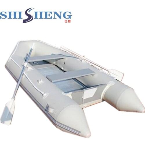 Shicheng 230 Aluminum Floor PVC Inflatable Sport Boat