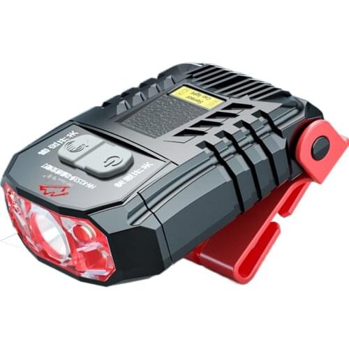 Hannah dedicated night fishing headlight glare light sensor cap clip charging bright head mount clip cap lamp power long-range