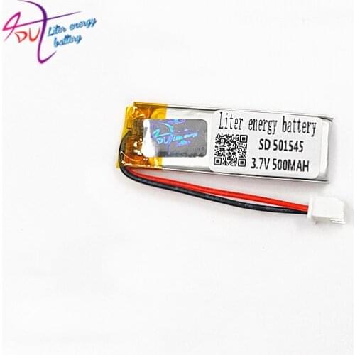 XHR-2P 2.54 500mAh 501646 3.7V lithium polymer battery 501545 recording pen business