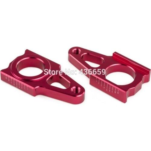 Rear Chain Adjuster Axle Block For HONDA CR125R CR250R CR 125 250 CRF250R CRF250X CRF450R CRF450X CRF450RX CRF450L Accessories