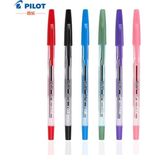 10 Pcs/Lot Pilot BP-SF Color Ball Pen 6 colors Japan Oil pen standard pen office and school stationery