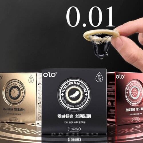 10Pc 0.01 Ultra Thin Natural Latex Condoms Penis Sleeve Condom Lubrication Condones Safer Contraception For Men