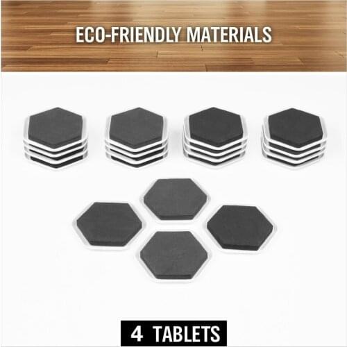 4Pcs Magic Moving Sliders Furniture Pad Protectors Floor Wood Carpet Move
