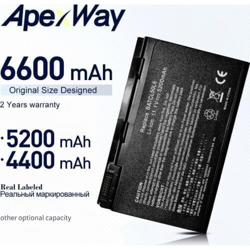 11.1V Laptop battery BATBL50L6 for Acer Aspire 3100 3690 5100 5110 5610 5630 5650 5680 TravelMate 2490 4200 4230 2450 4400mAh