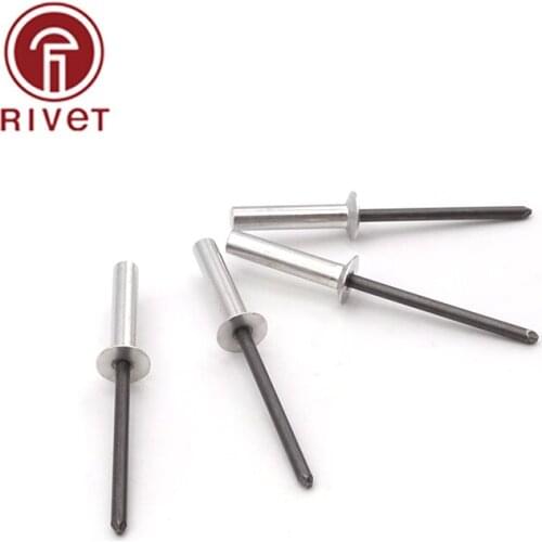 DIN 15974 20pcs M4*14/16/18/20/23 Aluminum Countersunk Head Closed End Blind Rivet Sealed Blind Rivet Water Air Tightness Rivets