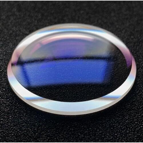 For Seiko Sapphire glass With chamfer 6306-7000/7002-7001 Crystal Watch Glass Watch partl Replacement parts Blue AR Coating