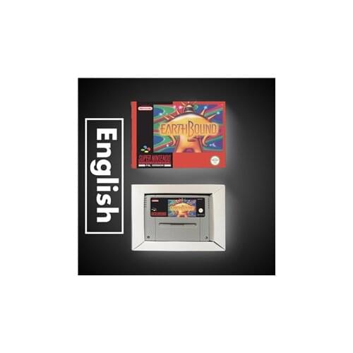 Earthbound - EUR Version RPG Game Card Battery Save With Retail Box