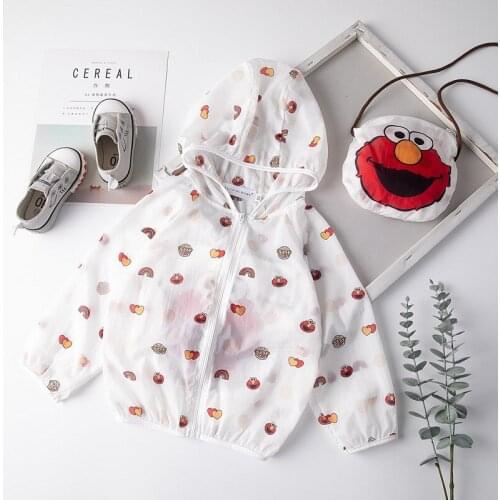 Children Toddler Boy Cute Cartoon Jackets Summer Windproof Baby Casual Costume For Kids Outerwear & Coats Jacket kids