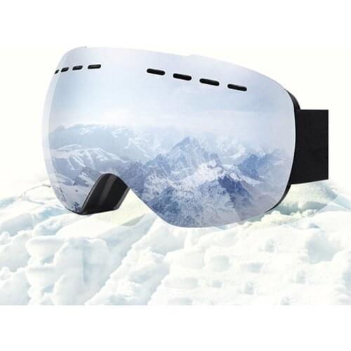 Framless Magnetic Snow Ski Goggles Over Glasses Sunglasses for Snowmobile