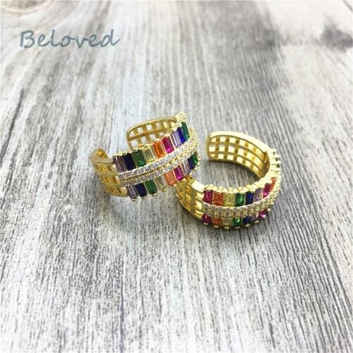 MARUCOL Rings With Diamonds