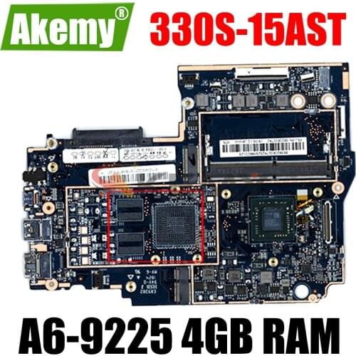 NEW For Lenovo IdeaPad 330S-15AST laptop Motherboard Mainboard With CPU A6-9225 4GB RAM Integrated motherboard 100% fully tested