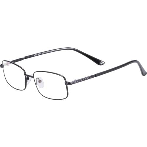Rectangular Fashion Metal Full Rim Men And Women Small Size Reading Glasses Lightweight