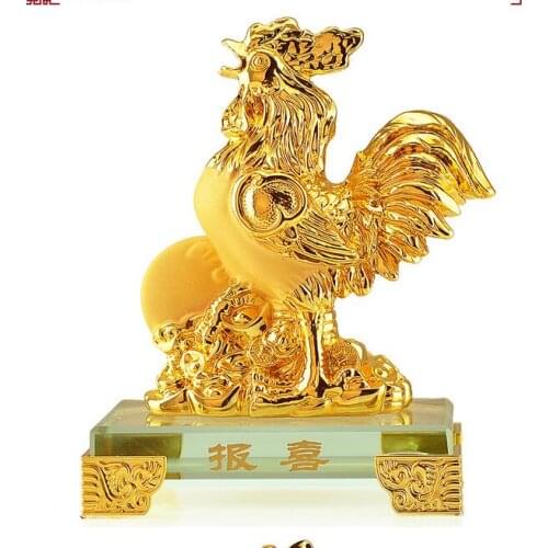 Size 16*9*17CM Zodiac animals Horse sheep monkey chicken dog pig handicraft decoration tatues sculpture Home Wedding