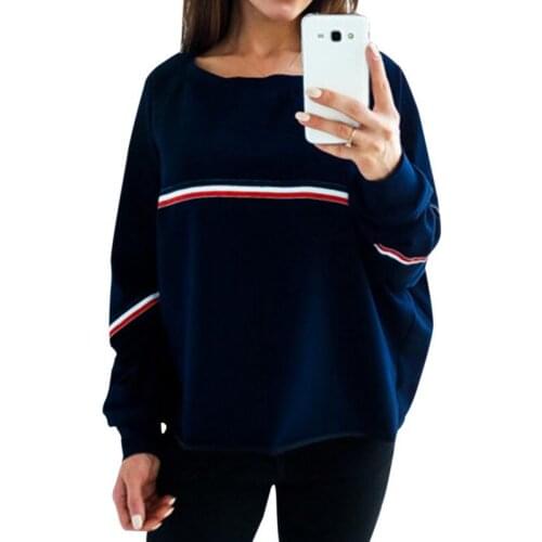 In the fall of the new Europe and the United States womens ebay amazon selling sets round collar loose long-sleeved fleece sing