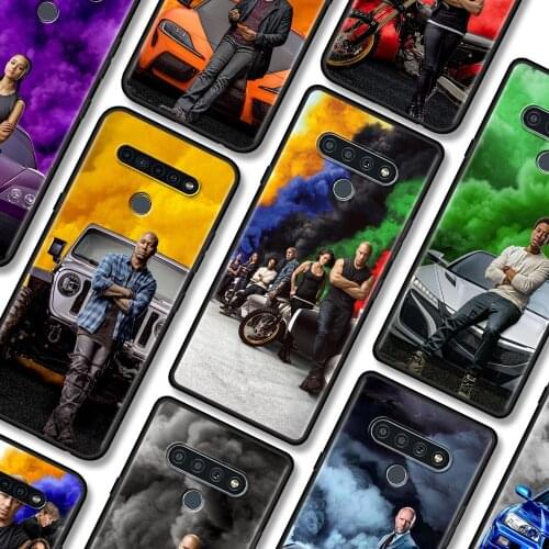 Fast and Furious Moive phone case For LG K71 61 52 50 42 41 40S G8 7 6 Thinq plus caso Fundas coque soft Bumper smartphone