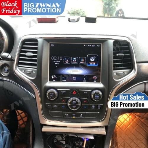 Tesla vertical screen Android 10.0 Car Multimedia Player GPS For JEEP Grand Cherokee 2014-2020 GPS Navi Radio stereo Head Unit