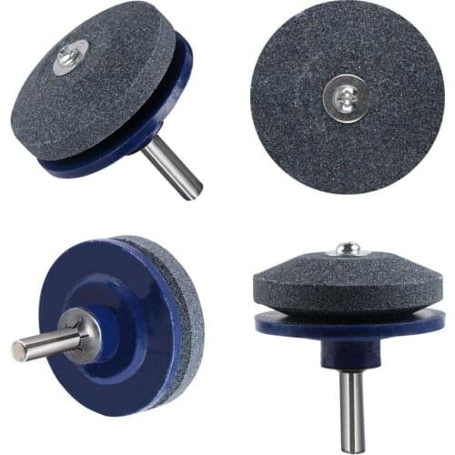 Lawn Mower Sharpener Garden Lawnmower Faster Blade Sharpener Grinding Tool Rotary Abrasive For Power Drill Lawn Trimmer Cutter