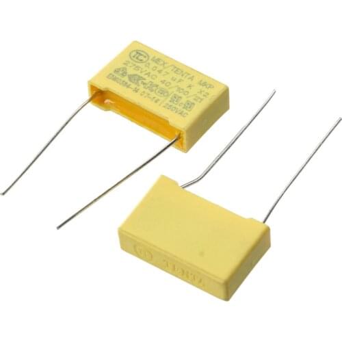 10pcs 250V 47nF 0.047uF 10% Polypropylene Film Safety Capacitor