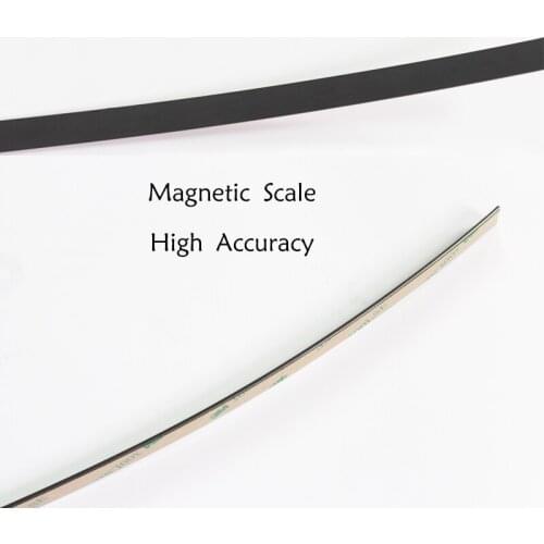 1+1mm High Accuracy Magnetic Tape 1mm Pole Pitch Strip Magnet Sensor Lathe Woodworking Stone