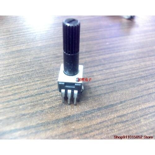 10 PCS R09 type potentiometer long potentiometer 10 k black plum blossom arbor 30 mm long