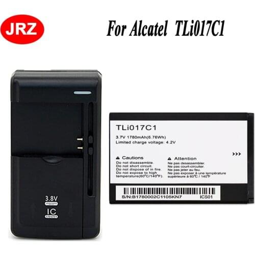 TLi017C1 Battery For Alcatel OneTouch PIXI 3 4.5" 5019D 5017D 5017A 5017X 5017 5027B Accumulator 1780mAh +Universal Charger