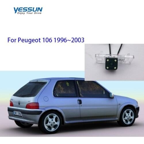 Yessun Auto Car Accessories Night Vision Car Rear View Camera IP67 For Peugeot 106 1996~2003 reversing camera