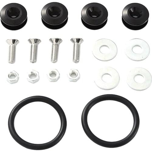 Car Quick Release Fasteners for Car Bumper Trunk Fender Hatch Lid Black
