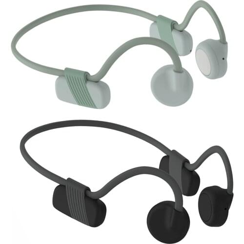 Wireless Bone Conduction Headphones 140mAh Open Ear Headset Cycling Running Driving Outdoor Indoor