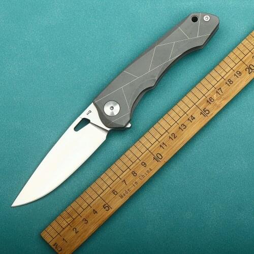 D2 steel high hardness and sharp folding knife outdoor tactical camping survival self-defense tool knife EDC folding knife