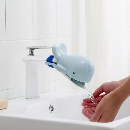 Cartoon Faucet Extender for Kid Children Wash hands Water saving Kitchen Bathroom Faucet Extender Cute Decoration Dropshipping