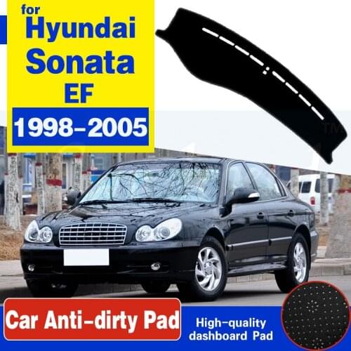 For Hyundai Sonata EF 1998 1999 2000 2001 2002 2003 2004 2005 Anti-Slip Mat Dashboard Cover Sunshade Dashmat Carpet Accessories