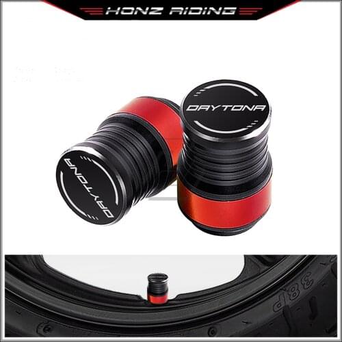 For Triumph Moto2 Daytona 675 650 765 Motorcycle Accessories Wheel Tire Valve Caps