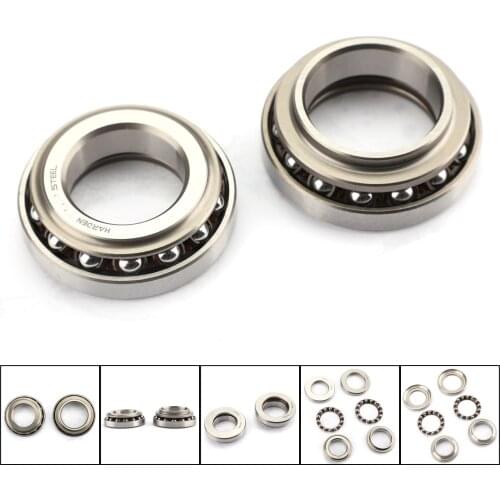 Artudatech Steering Stem Bearing Seal Kit for Honda VTR250 XBR 500 GL1000 CX650C CB 750 Steering Head Bearing Motorcycle Parts